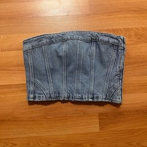 Zara bandeau Jean top